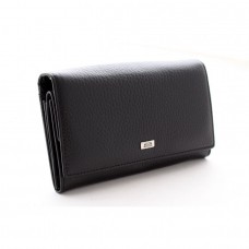 2604 Yılka Deri Bayan Cüzdanı Siyah